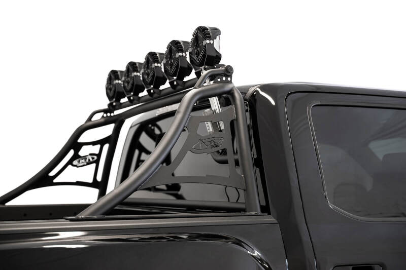 Ford F-150 Chase Rack - Addictive Desert Designs - PRO with Light Actuator Kit - Hammer Black - `15-`27